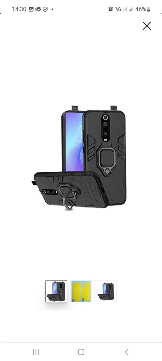 Capa Defender Ring Anti-Impacto Xiaomi Mi 9T