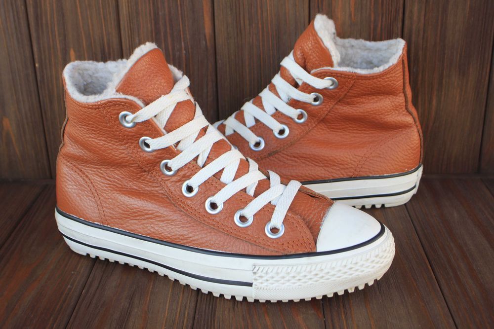 Зимние ботинки Converse Chuck Taylor Boots кожа 38р черевики