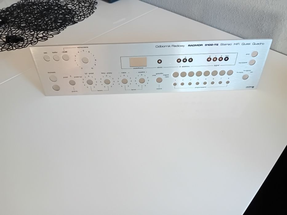 Panel płyta czołowa Unitra Radmor 5102TE