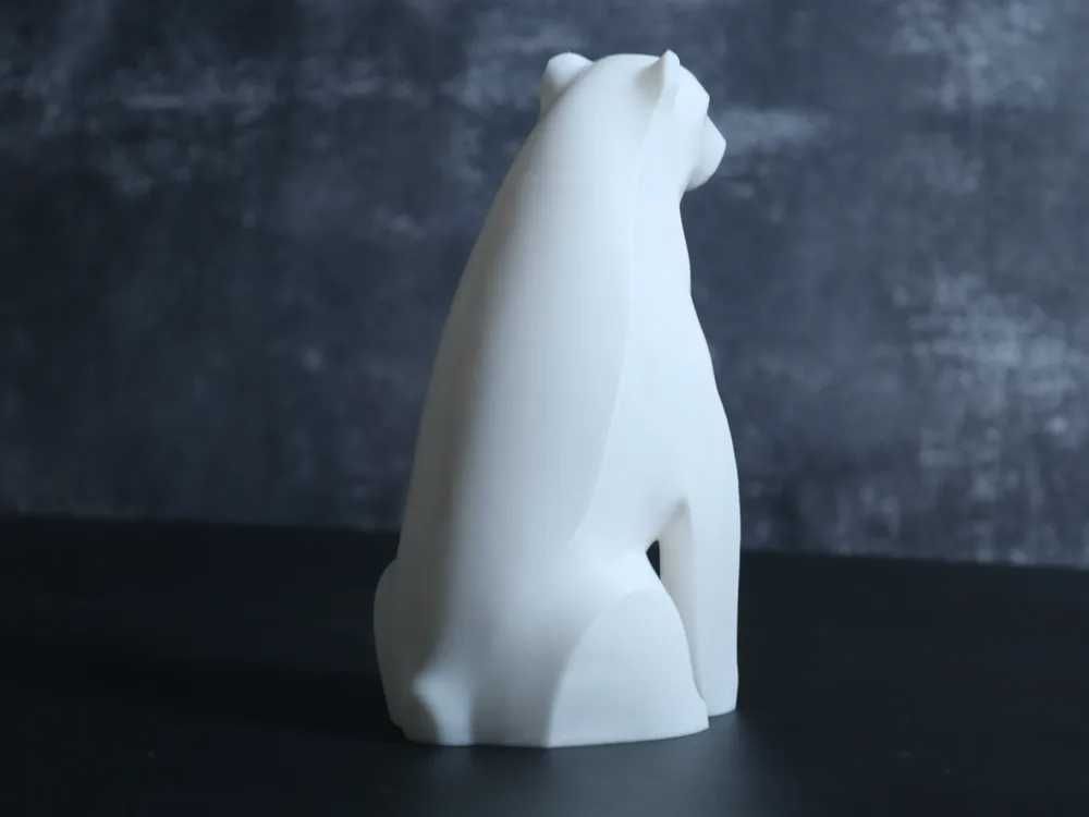 Niedźwiadek 3D - Ekologiczna Ozdoba Domowa (24cm)