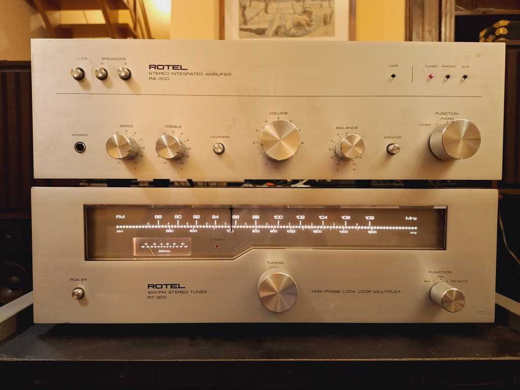 ROTEL RA-300 wzmacniacz + tuner RT-300 ROTEL