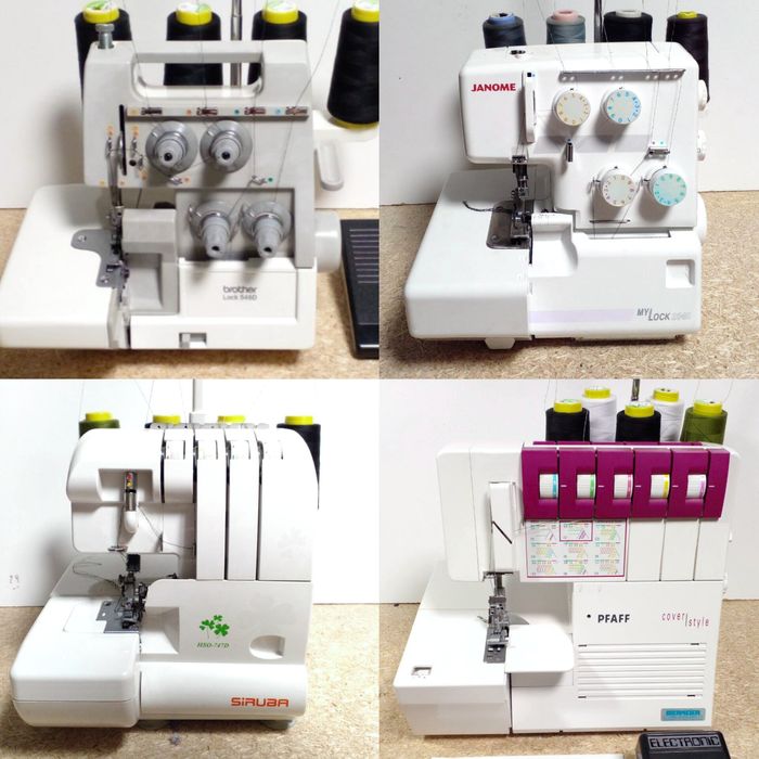 Оверлок  Janome  Японский Швейная машина  Б/У на гарантии