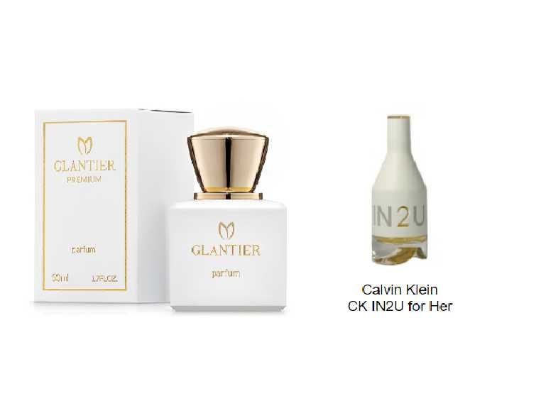 Perfum Glantier damski Premium 497 Calvin Klein IN2U for Her 50ml 22%