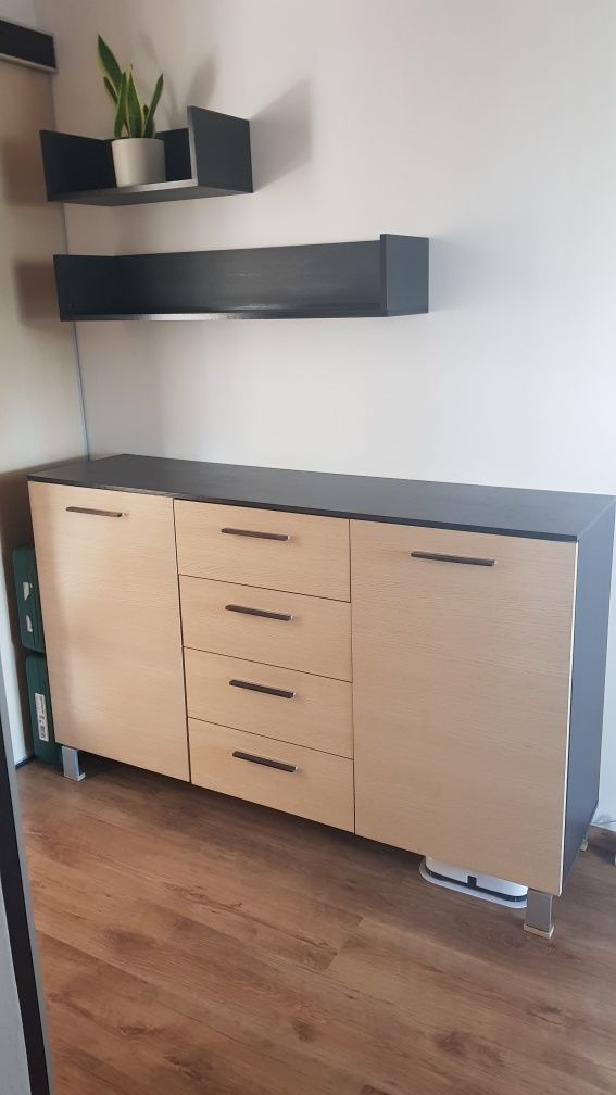 Szafka Komoda Półka Reset BRW stan bdb. Komplet