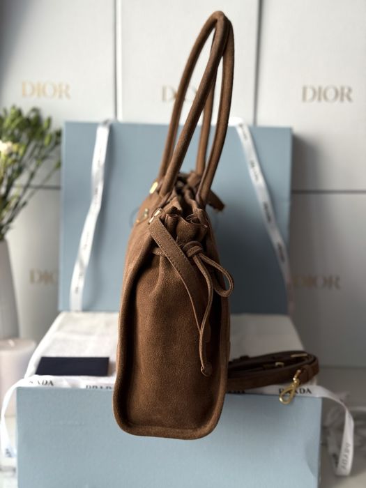 Torebka Prada Brown Suede