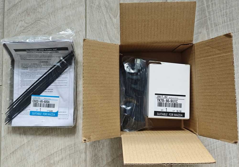 USB AUX SD Apple CarPlay Android Auto Mazda 2 3 6 CX-3 CX-5 CX-9 MX5