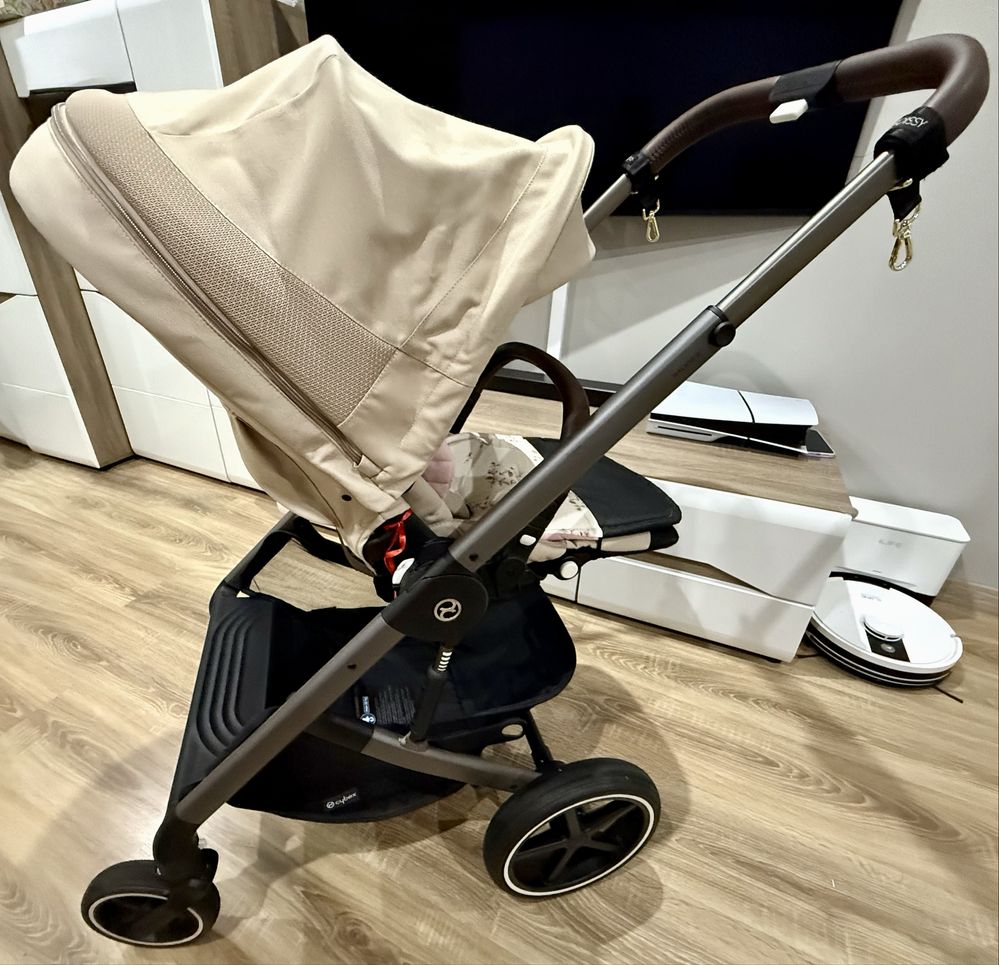 Sprzedam wózek dziecięcy Cybex Balios S Lux 2w1 – Almond Beige (2023)