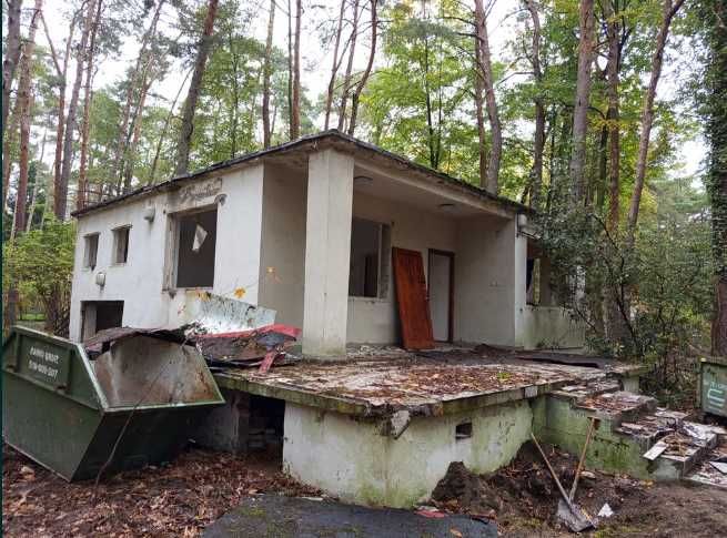 Gruz z rozbiórki. Około 15 wywrotek czysty.  Cegła pustak, beton.