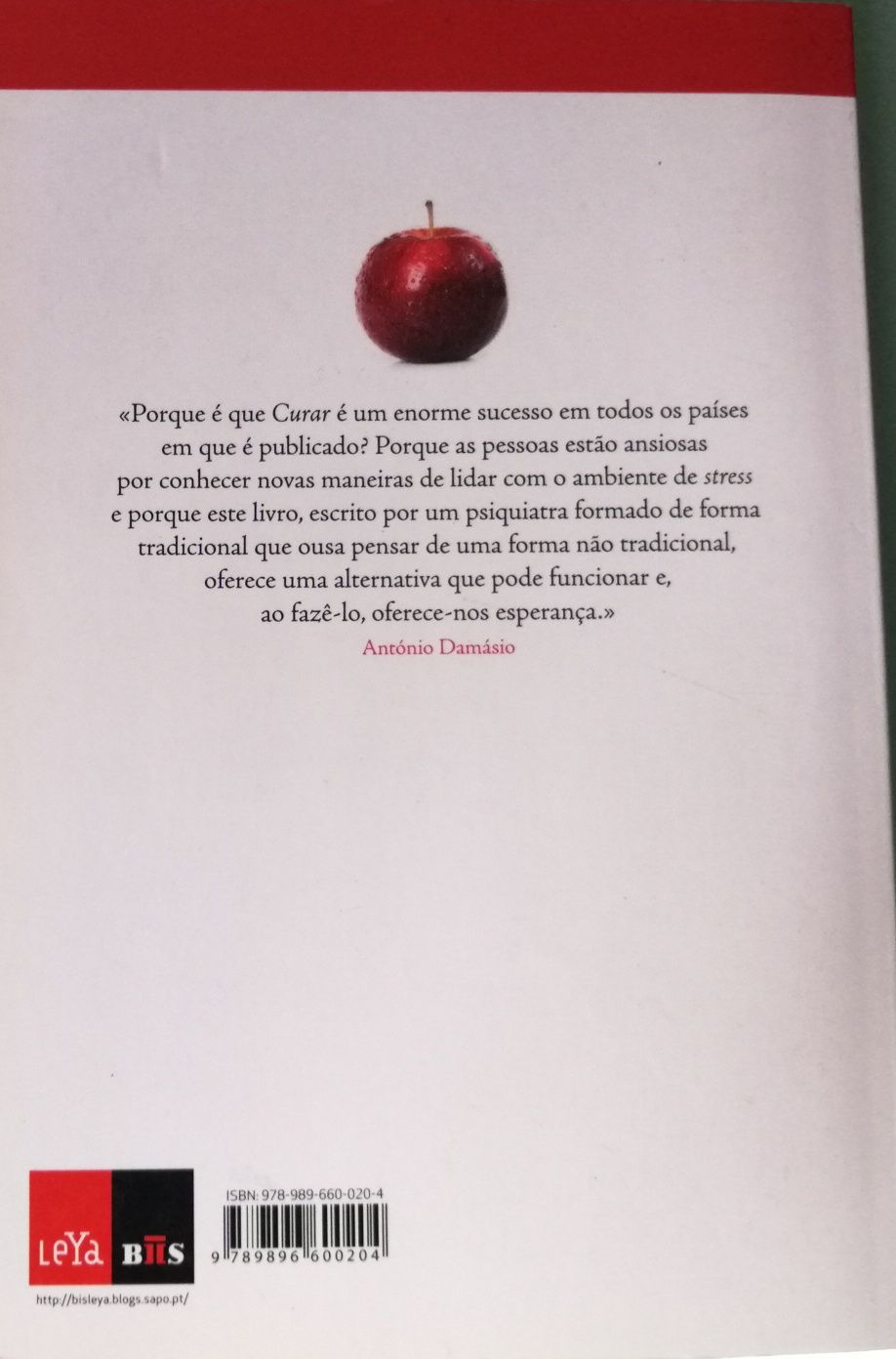 Livro "Curar", de David Servan-Schreiber