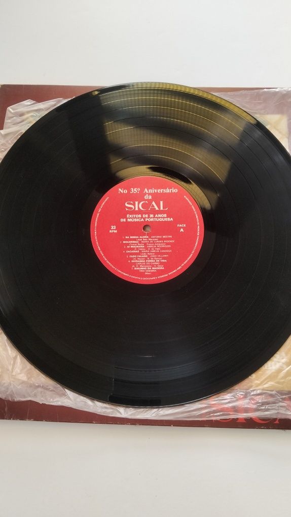 Sical - Êxitos Da Música Portuguesa Nos Últimos 35 Anos-Disco Vinil LP
