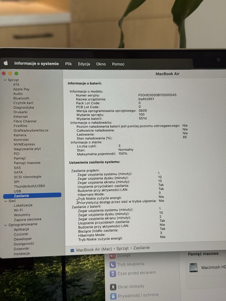 MacBook Air 13” M4 | 16GB RAM | 256GB SSD | Srebrny | Gwarancja