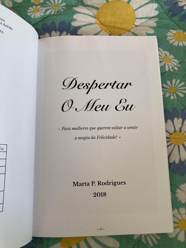 Livro de Marta P. Rodrigues