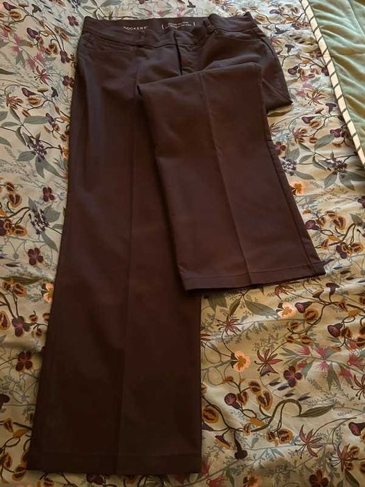 Calça mulher castanha Dockers