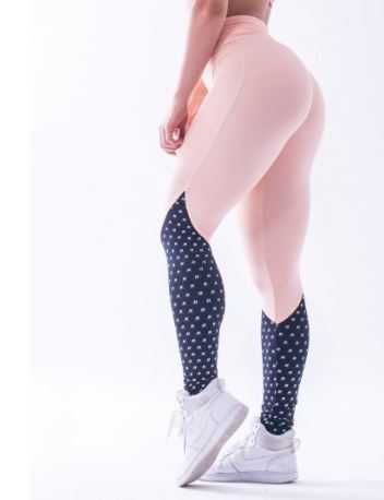 Legginsy wysoki stan MODEL N638 ŁOSOSIOWY NEBBIA r.L #275