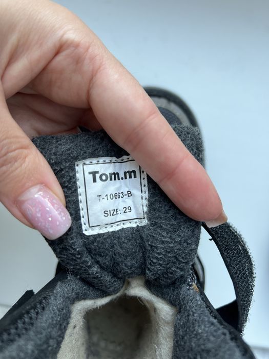 Зимові сапоги Tom.m 29 р