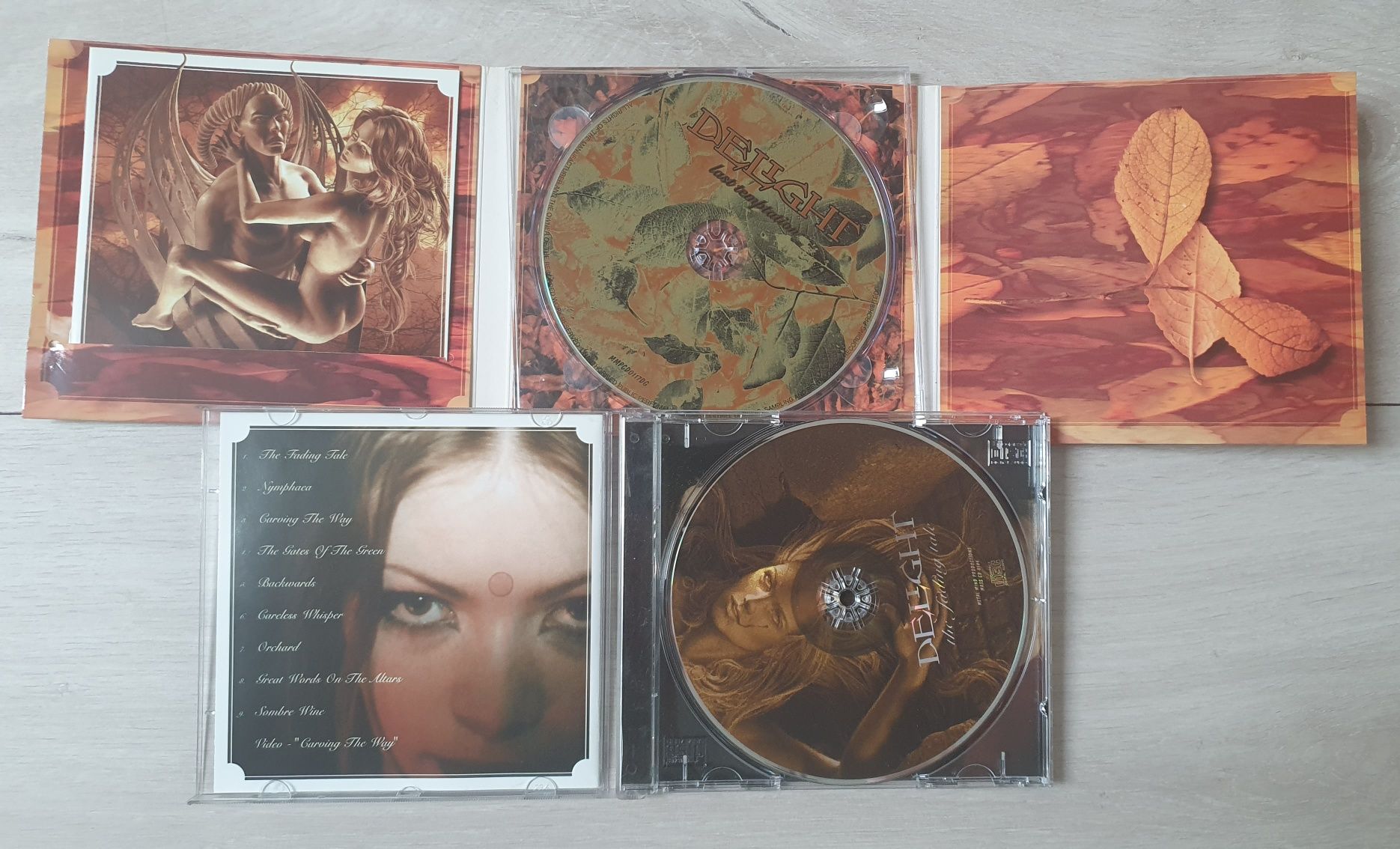 Delight Last Temptation,  The Fading Tale 2xCD