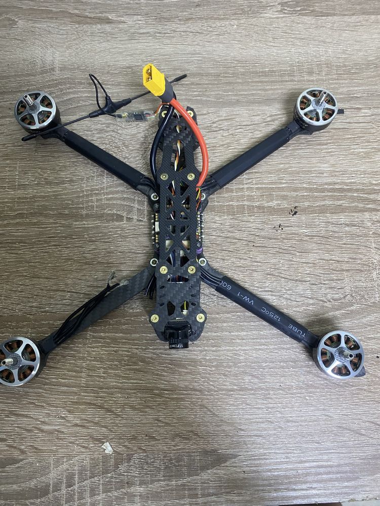 fpv дрон mark 4 295 mm в убитому стані
