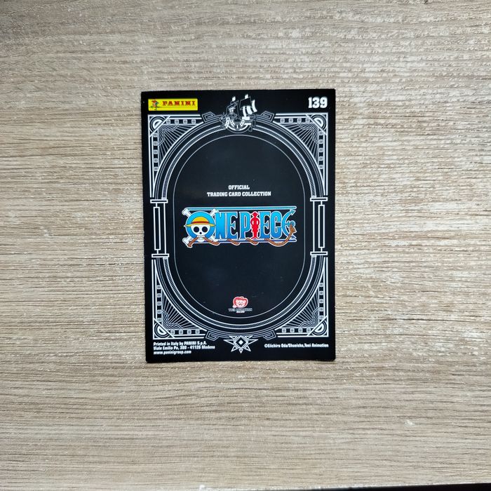 One Piece Epic journey tcg number 139 Panini