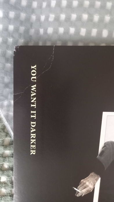 Leonard cohen you want it darker LP