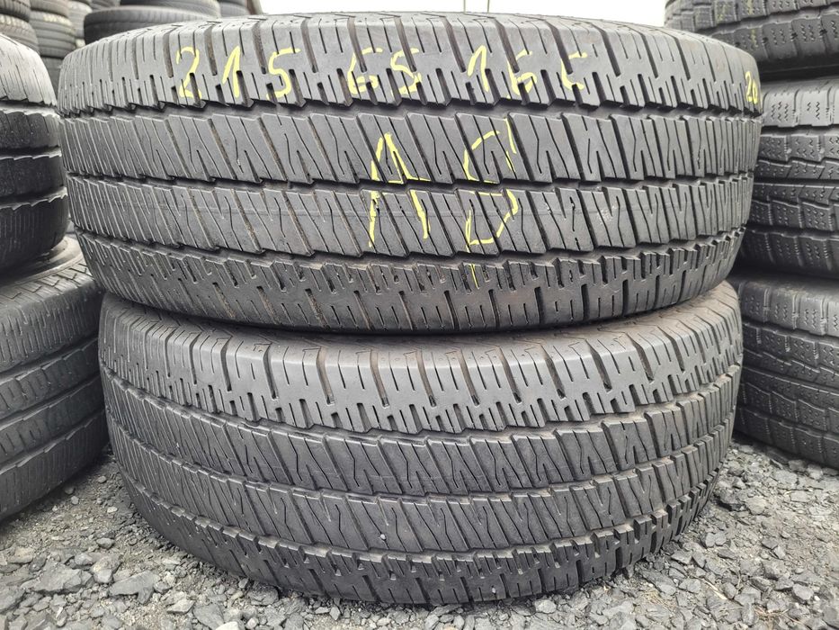 Wysyłka 2 Opony Wielosezonowe 215 65 r16C Barum Vanis Allseason 2020r