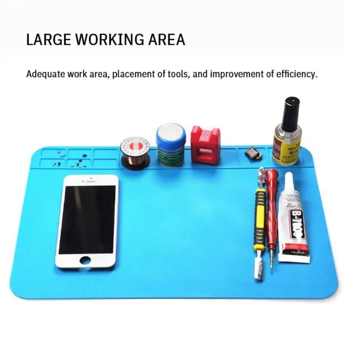 Tapete silicone reparacões eletrónicas