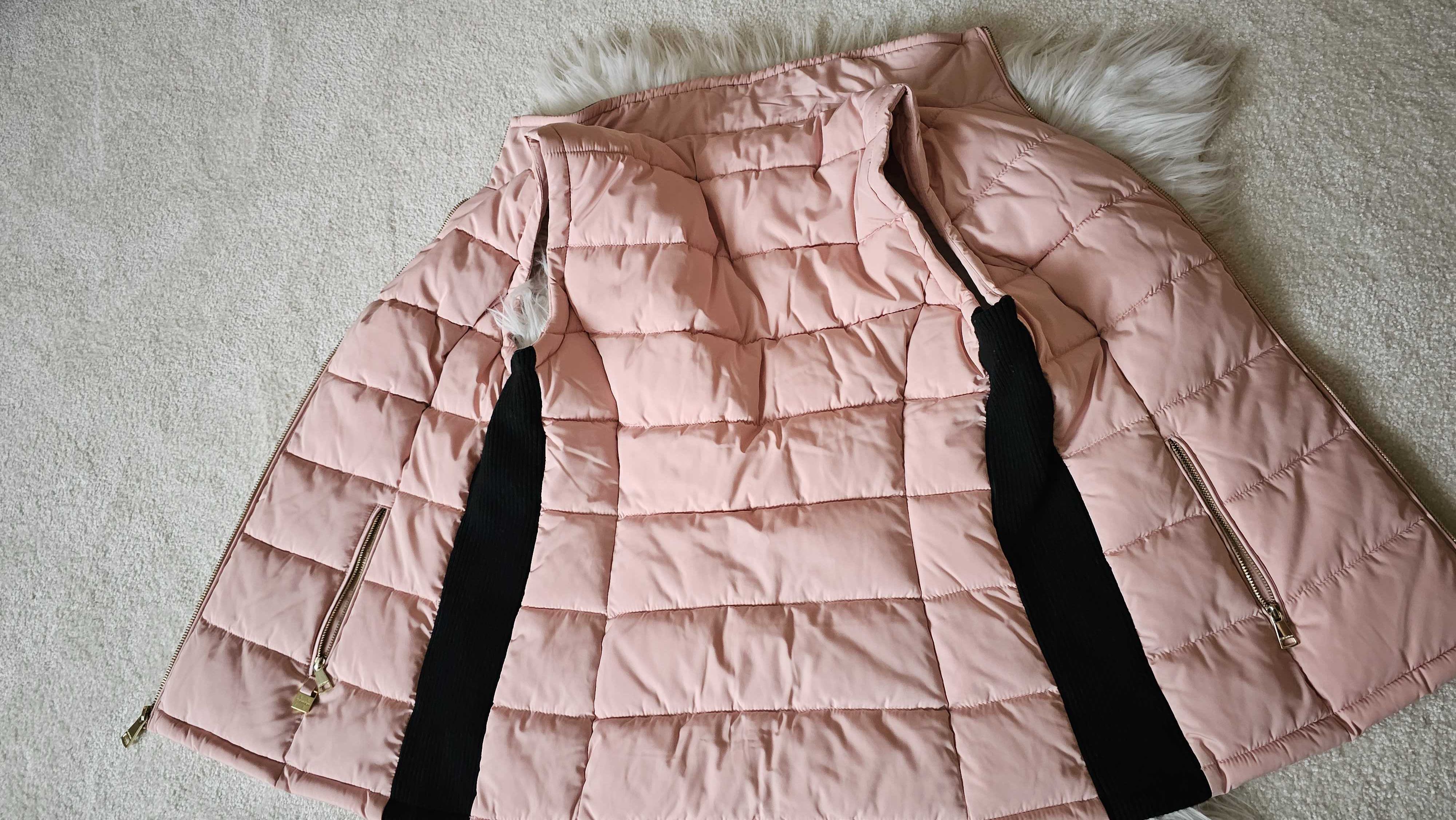 Bezrękawnik Calvin Klein - M - jasny róż