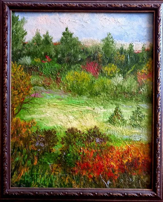 Етюд "Осінь у Помоклях"