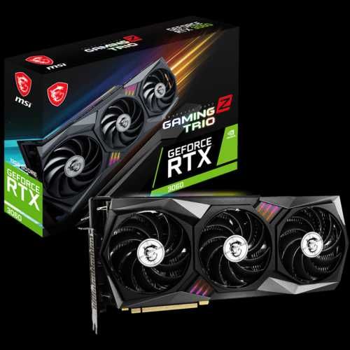 Відеокарта MSI GeForce RTX 3060 GAMING Z TRIO 12G