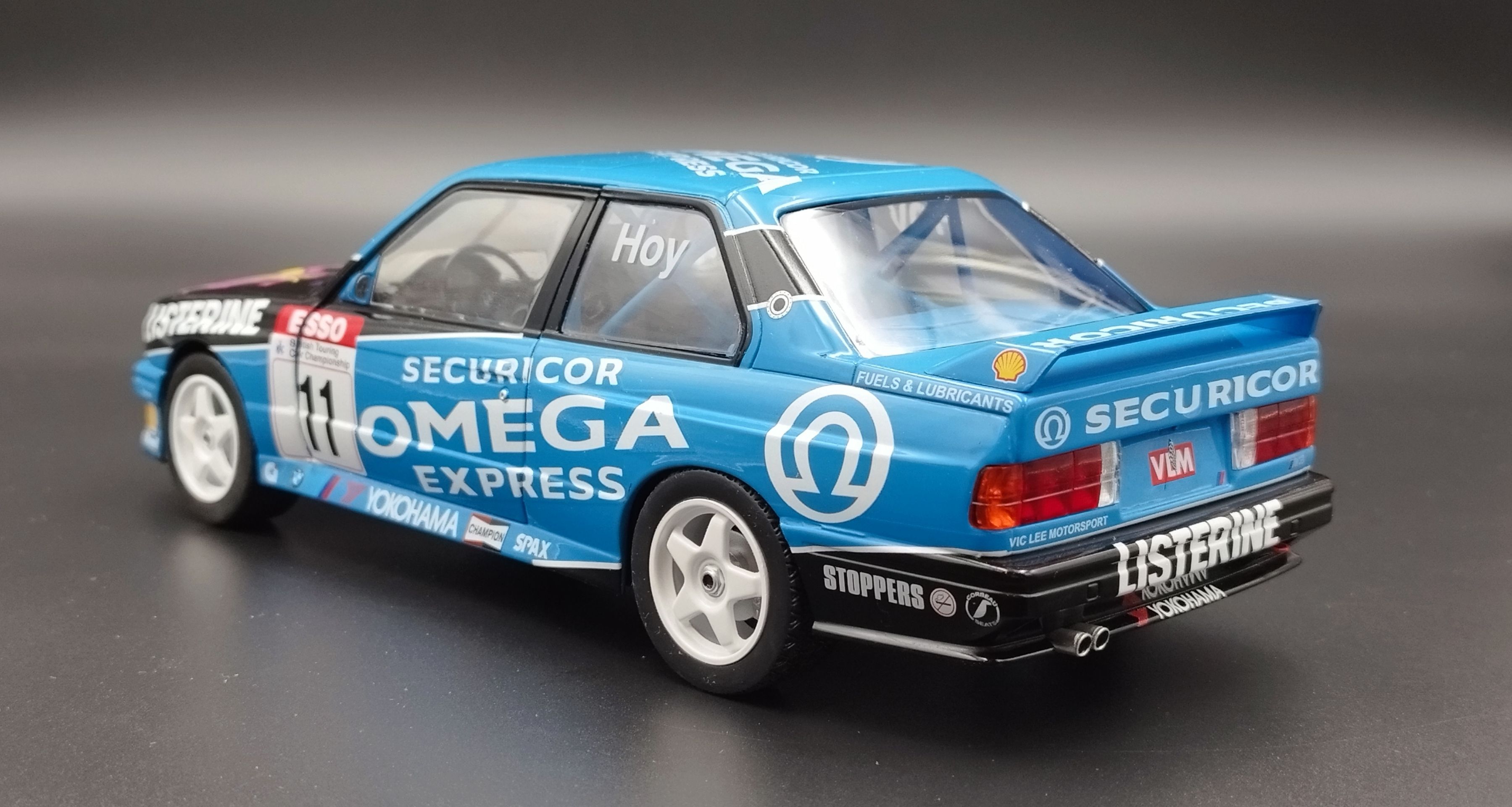 1:18 Solido 1991 BMW M3 (E30)  #11 Will Hoy BTCC Champion model nowy