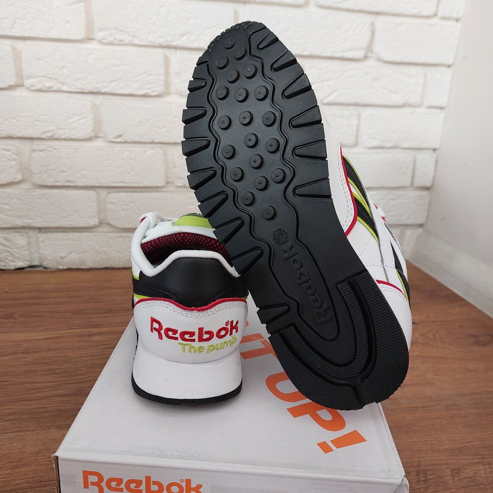 Buty reebok classic leather pump 37.5 unisex
