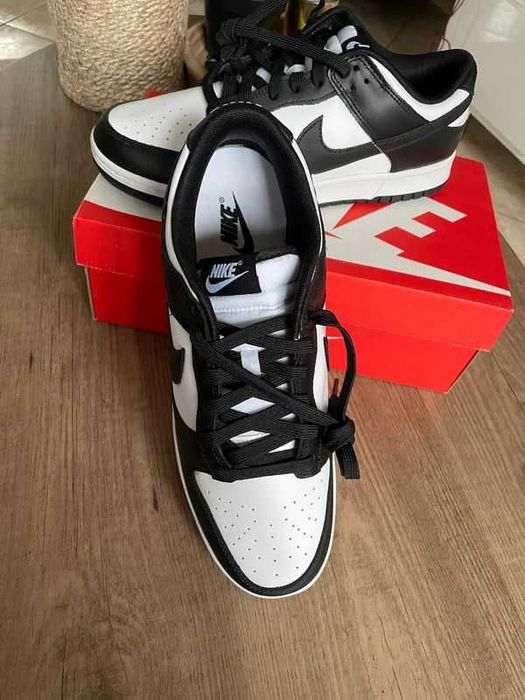 Buty Trampki Nike_Dunk_Low_Panda_Black Rozmiar 44