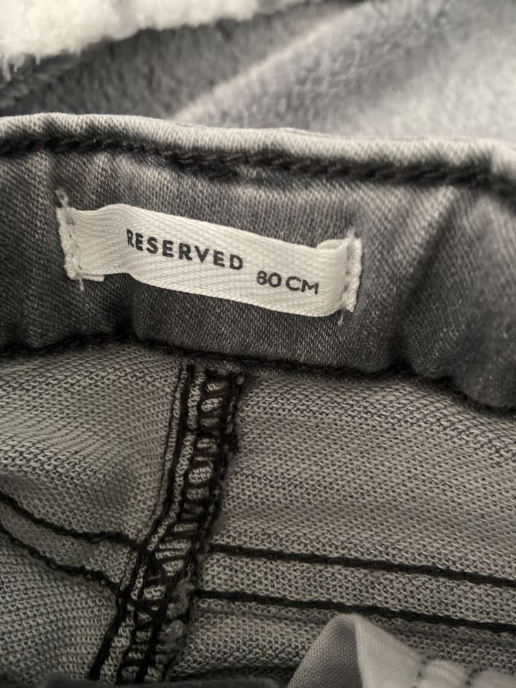 Jeansy r80 Reserved