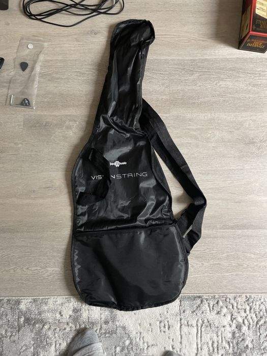 guitarra eletrica branca gear4music