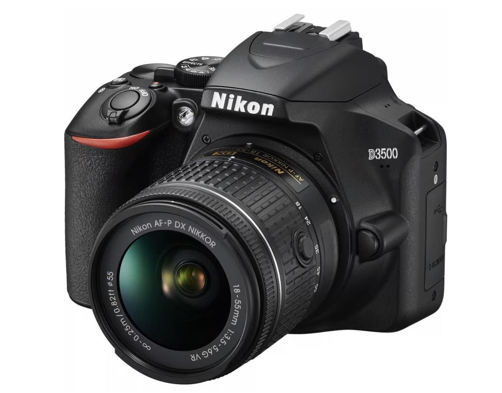 Camera Nikon D3500 + Lente 18-55mm + 32GB - KIT COMPLETO