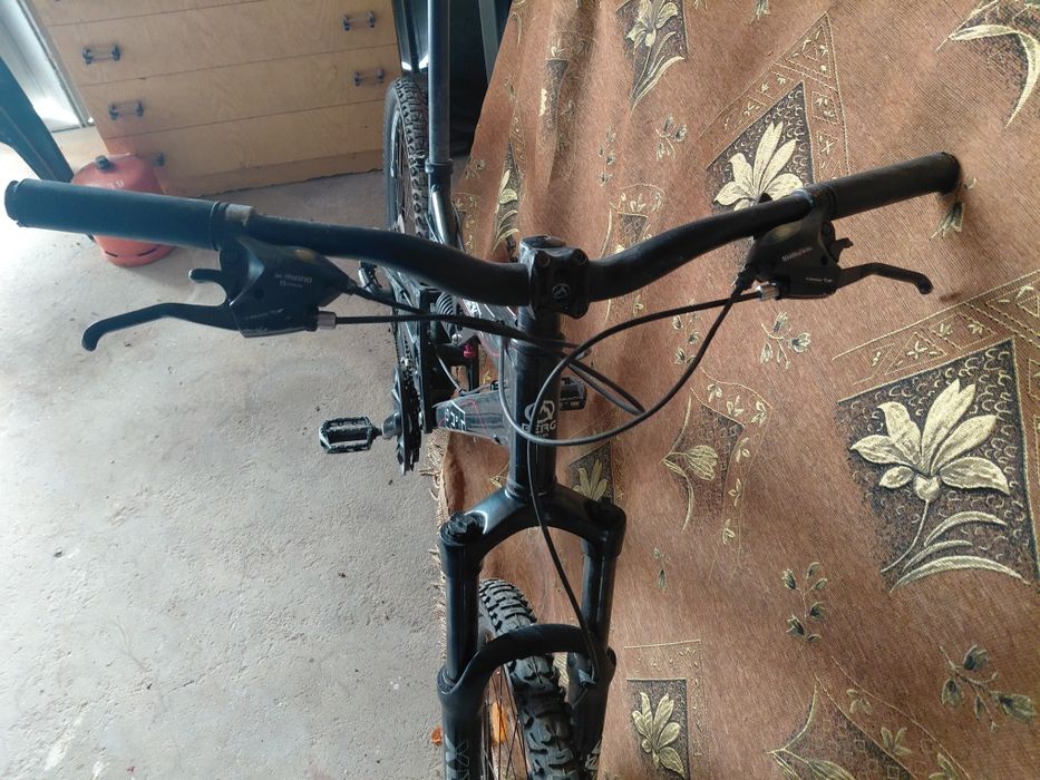 Bicicleta suspensão total