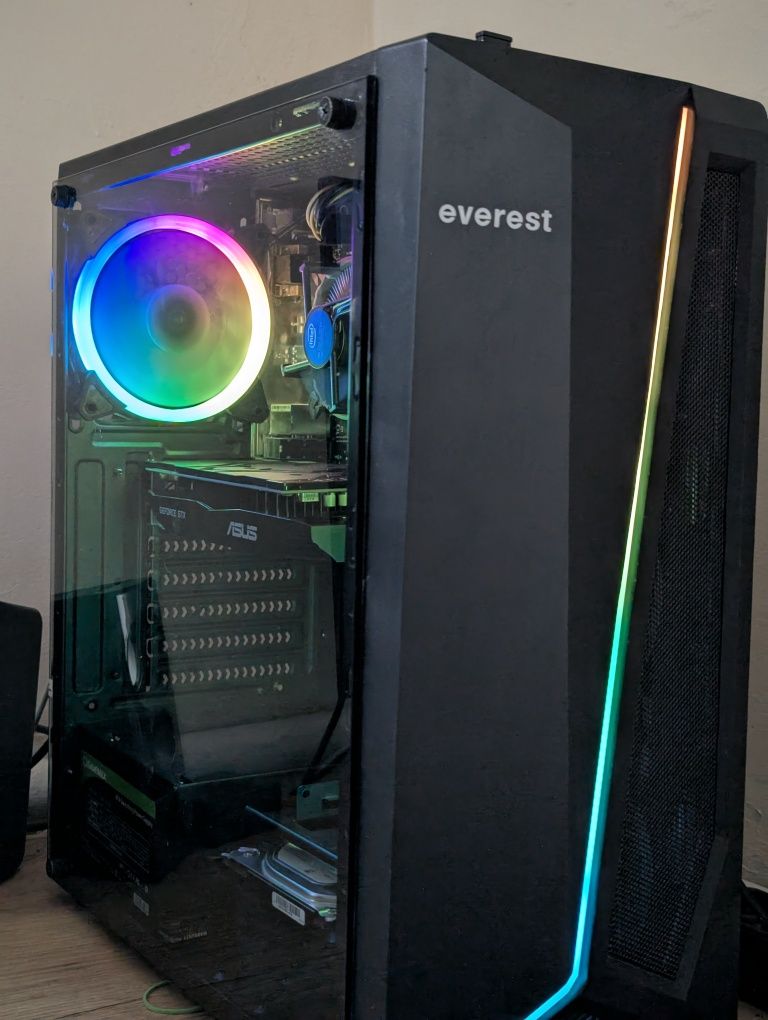 Комп'ютер Everest Home Intel i3-10100F 16 RAM nVidia GTX 1050 TI 1 TB