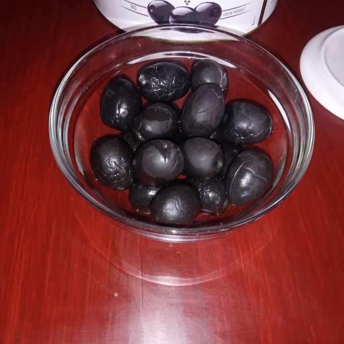 Czarne Oliwki z Grecji 810 g