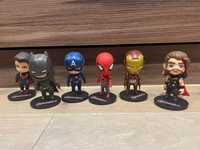 Spidermen i inne figurki superbohaterów komplet