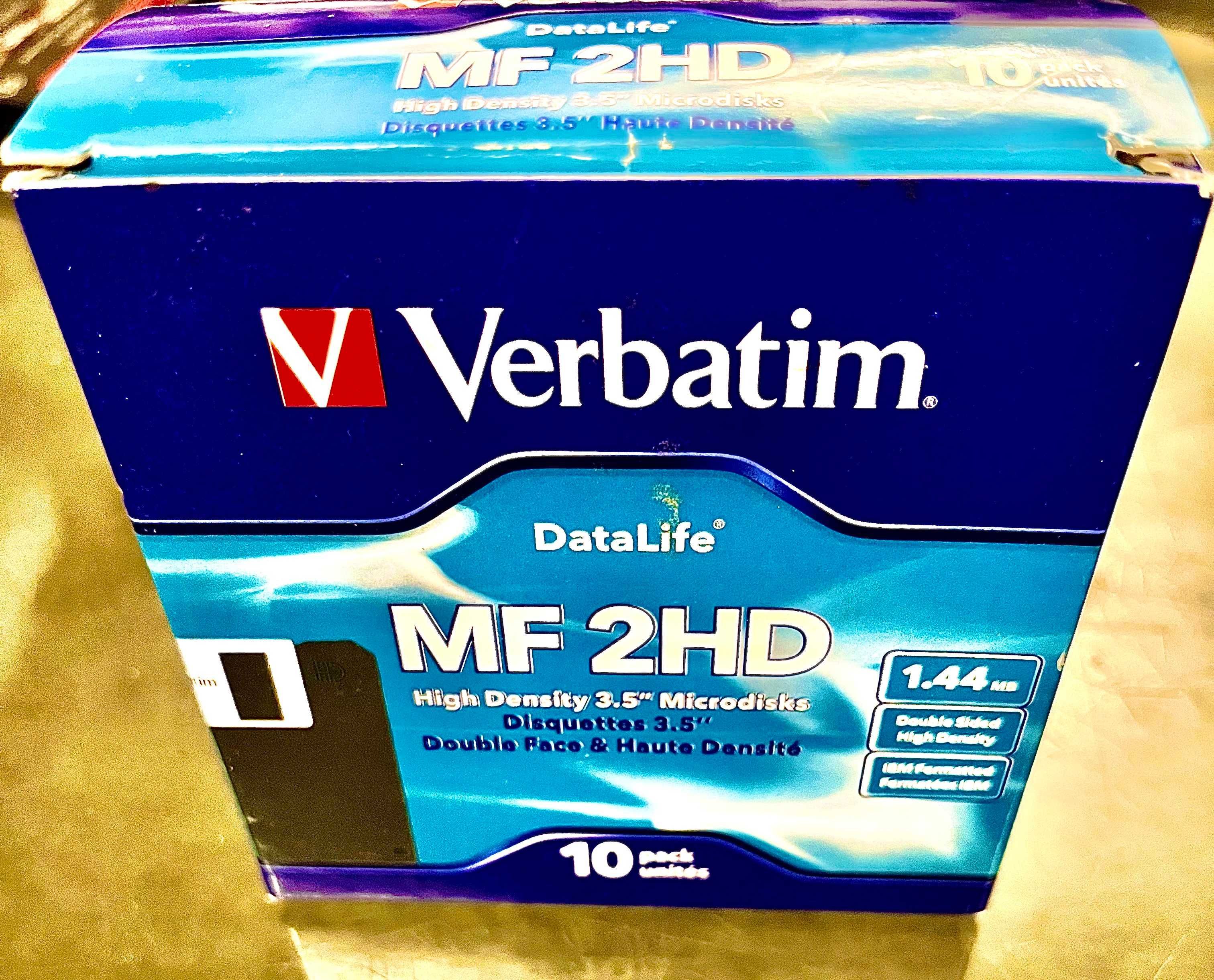 Dyskietki Verbatim MF 2HD 1,44 MB floppy disk 3,5