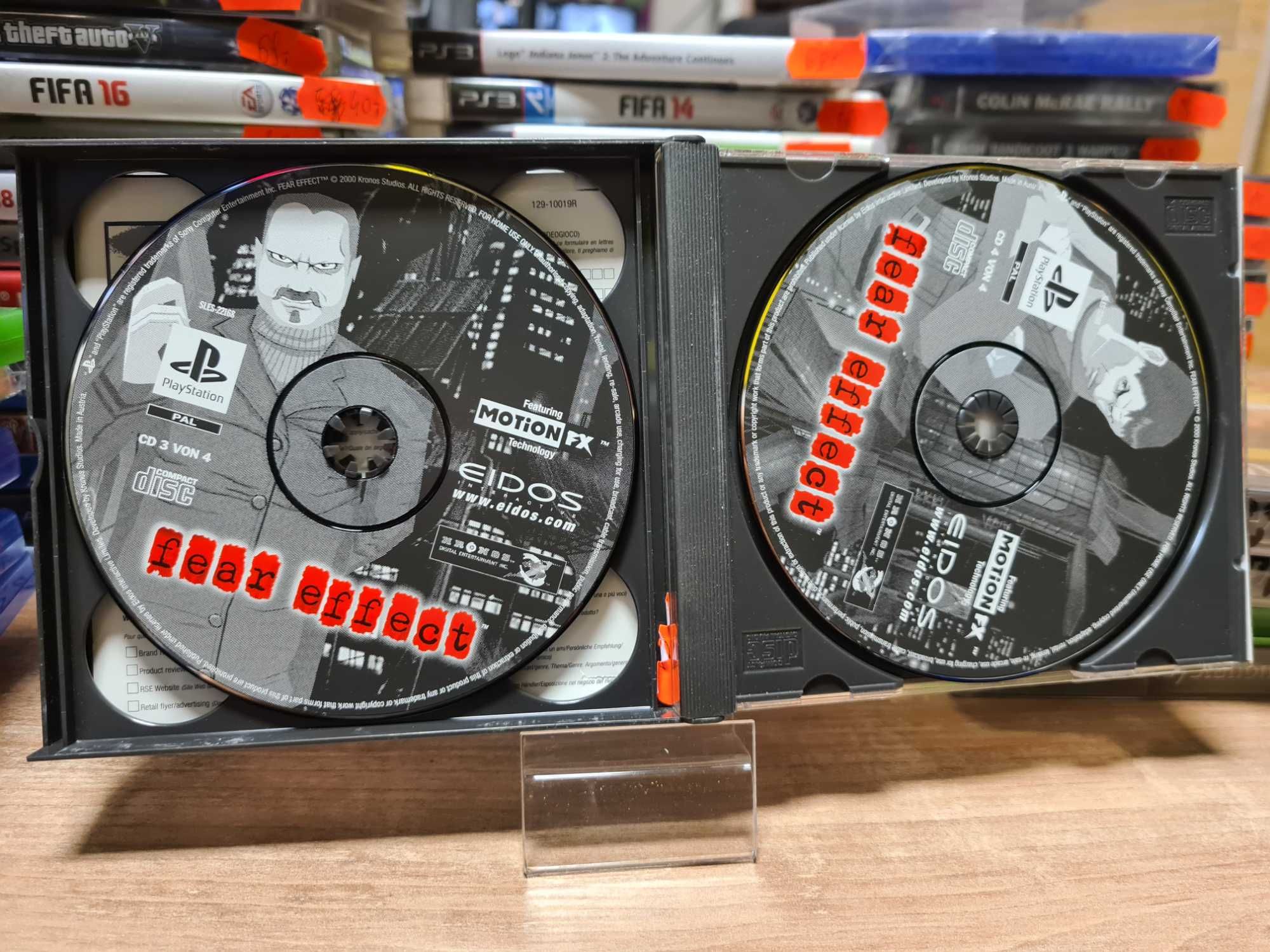 Fear Effect PS1, Sklep Wysyłka Wymiana