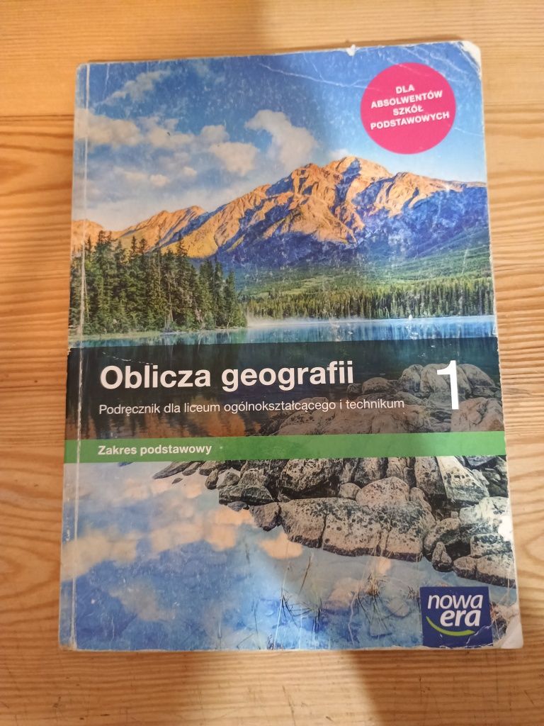 Podręcznik od geografii do klasy 1