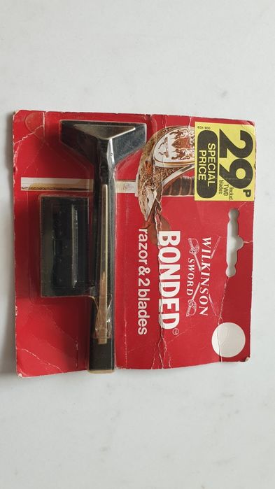 Wilkinson bonded retro maszynka do golenia z ostrzami lata '80