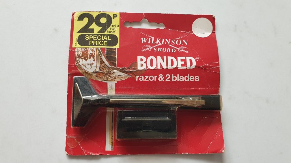 Wilkinson bonded retro maszynka do golenia z ostrzami lata '80