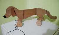 Іграшка дерев'яна (дуб) Собака Такса
