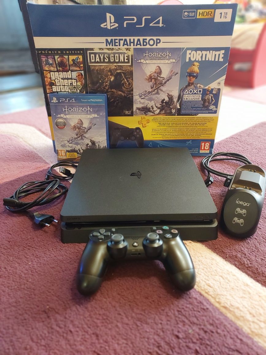 Продам PS4 Slim 1tb