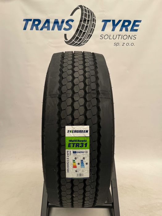 385/65R22.5 Opona ciężarowa Evergreen ETR31 Naczepowa