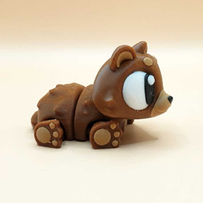 Misiu Toffik z druku 3D na prezent