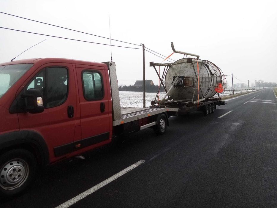 Usługi transportowe maszyn gabarytów itp Żnin Wągrowiec Gniezno Barcin
