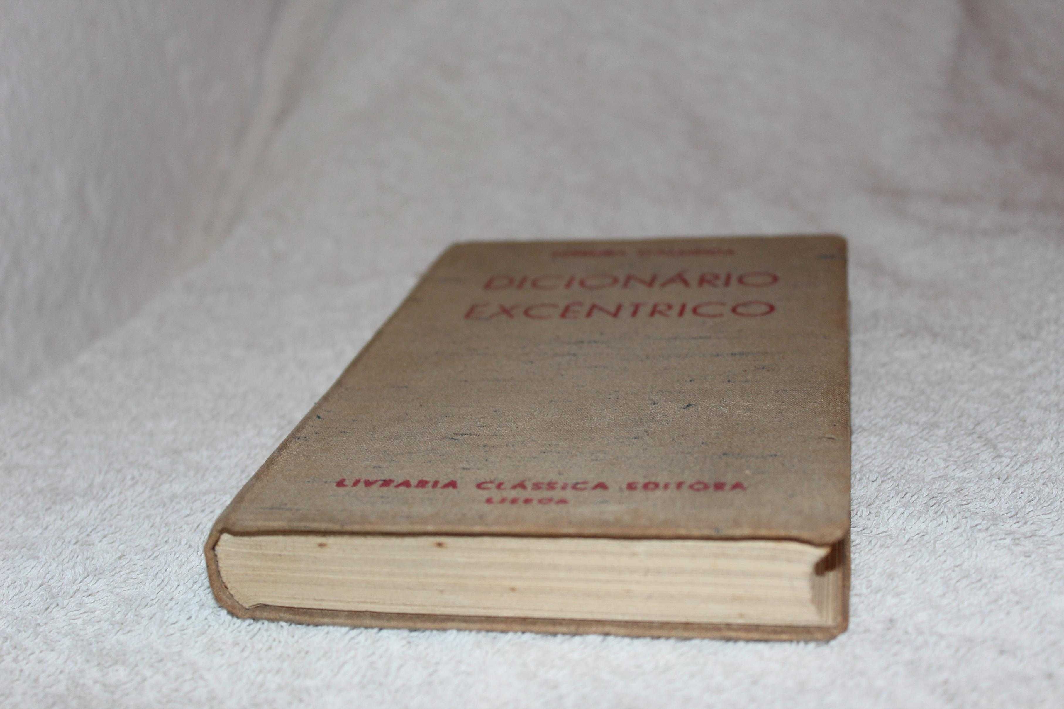 Dicionário excêntrico - Ferreira D'Almeida - 1939