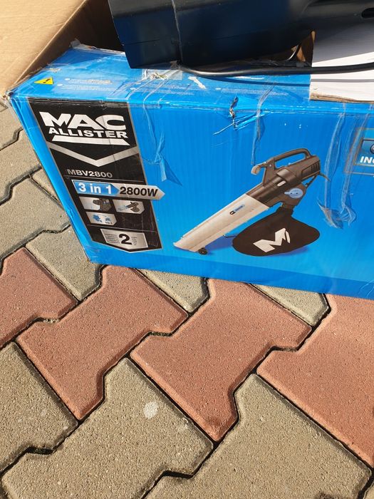 Odkurzacz dmuchawa do liści macallister 2800W